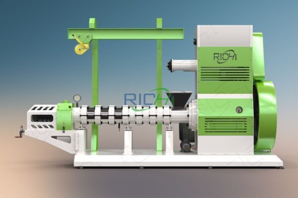 floating fish feed extruder machine