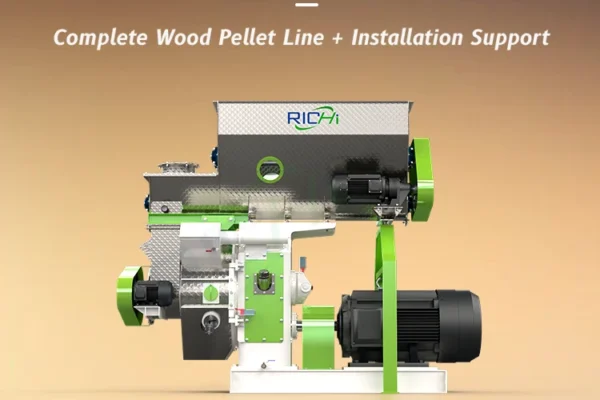 wood sawdust pellet mill