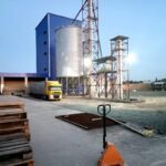 Complete pellet production line for animal feed processing